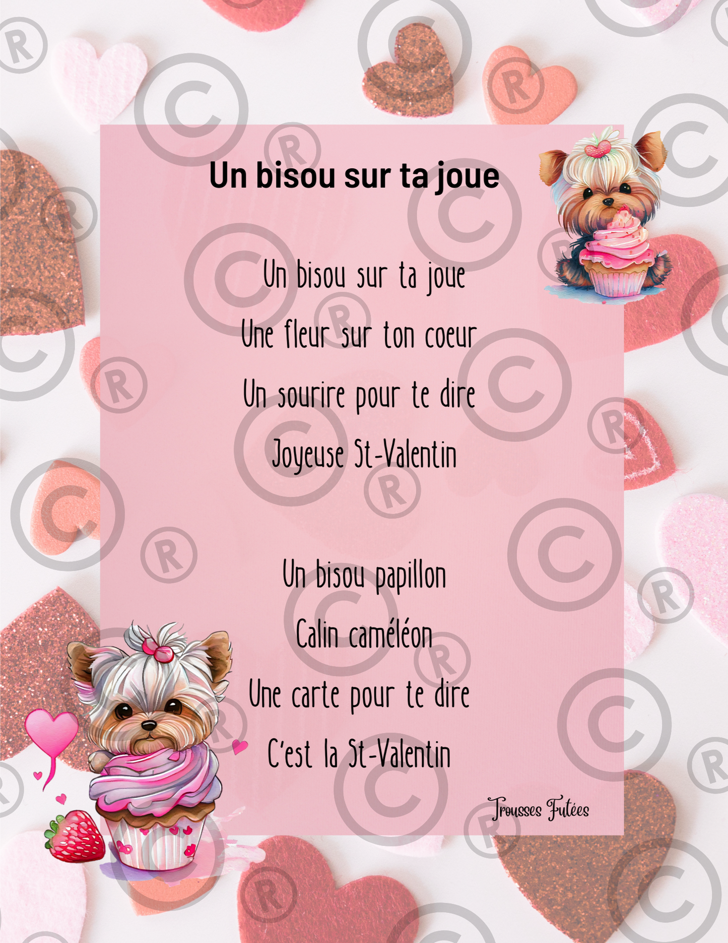 La Saint-Valentin - 60 pages