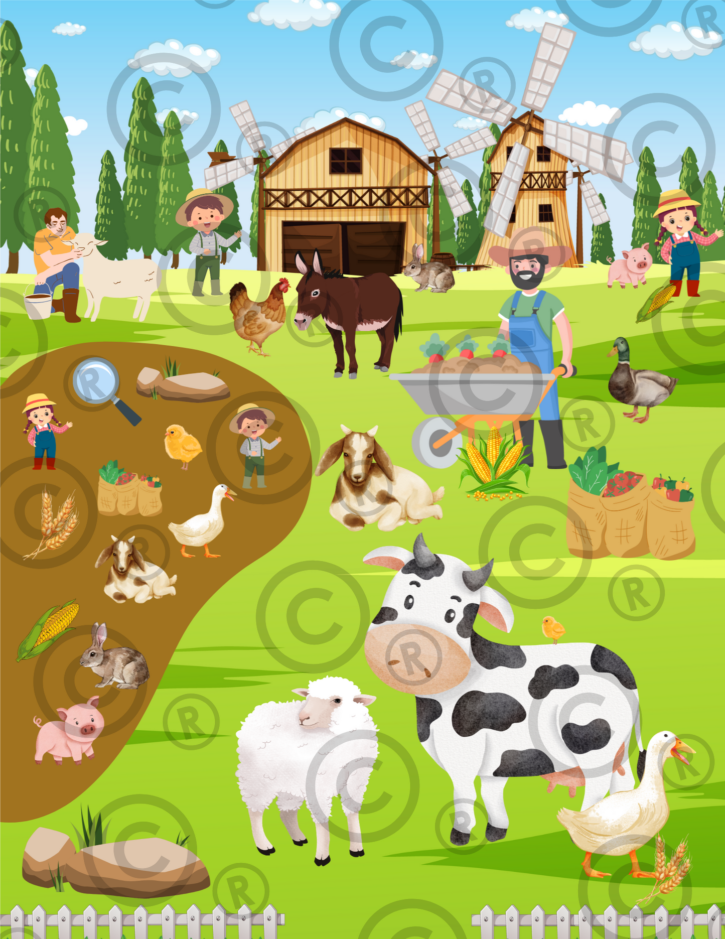 La campagne - 50 pages