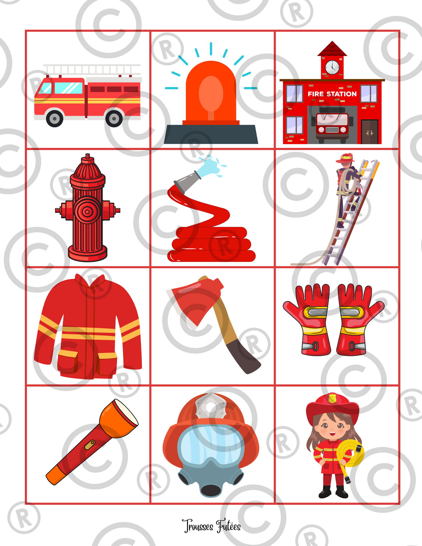 Mini trousse - Prévention des incendies - 21 pages