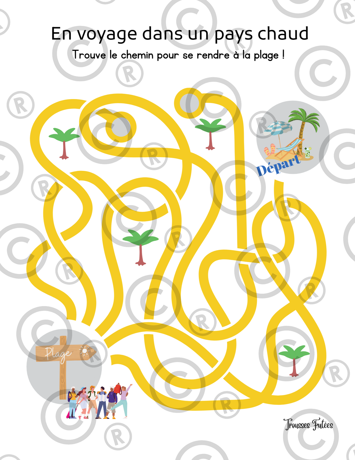 Les voyages - 55 pages