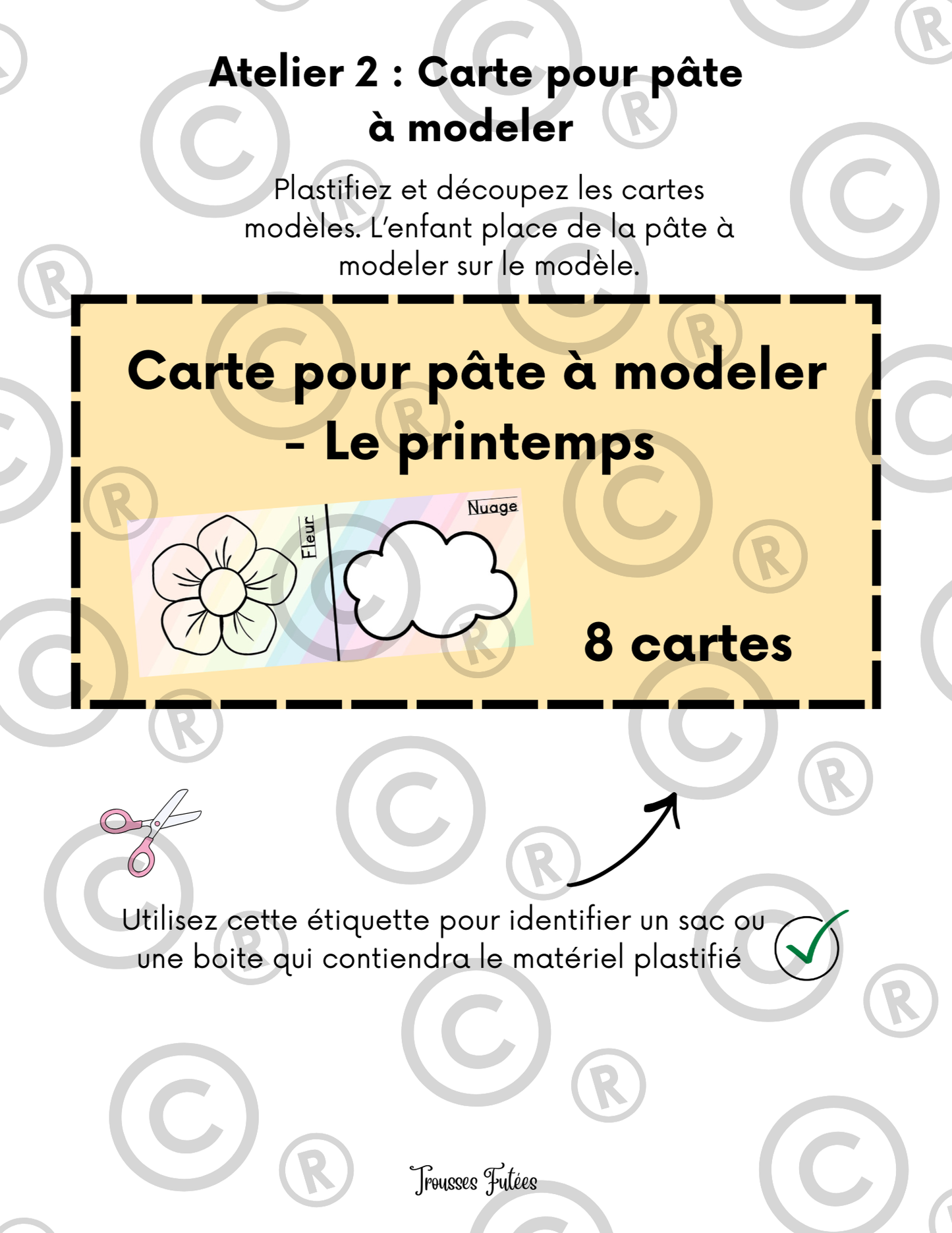 10 activités à plastifier Printemps - Activités imprimables 1-6 ans