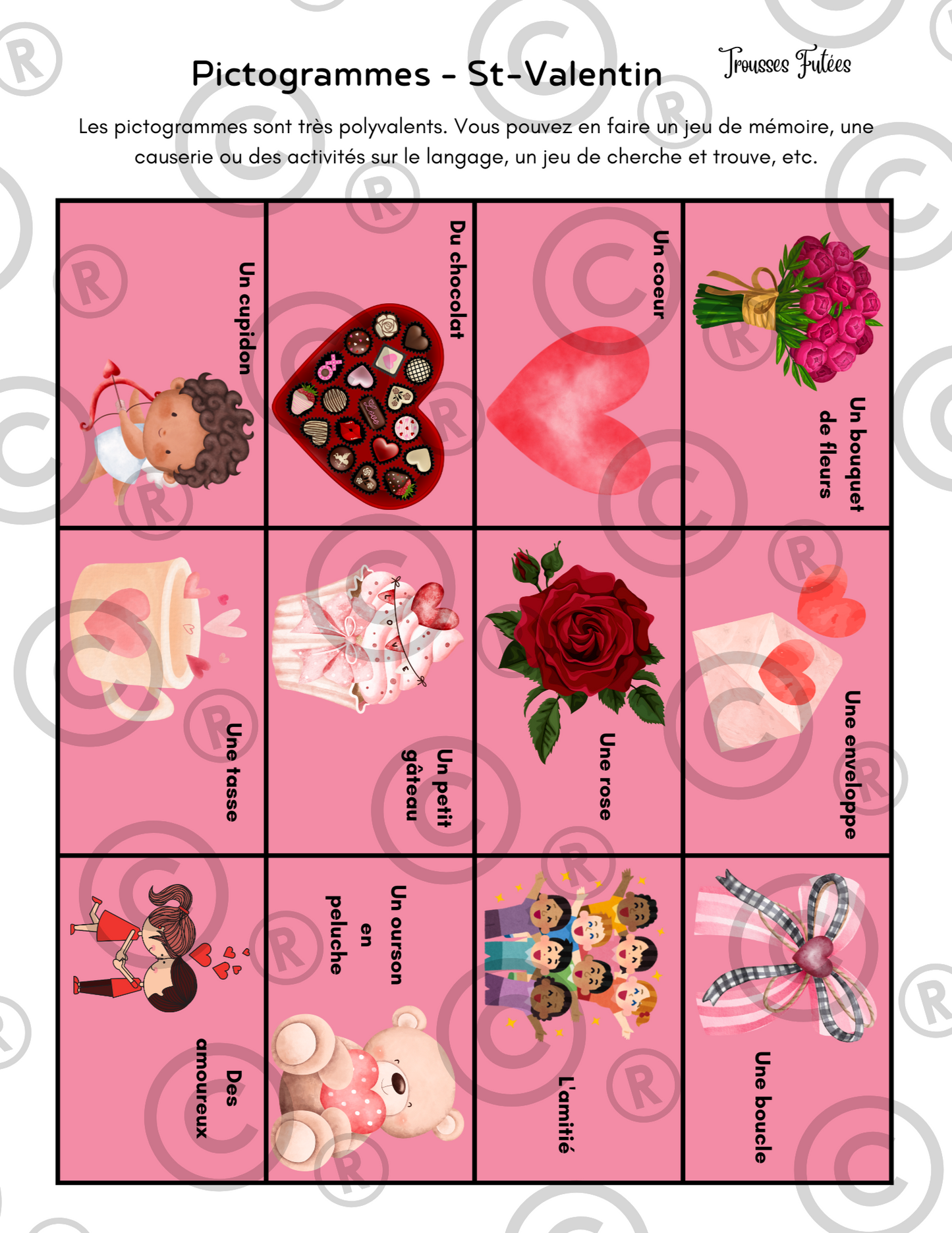 La Saint-Valentin - 60 pages