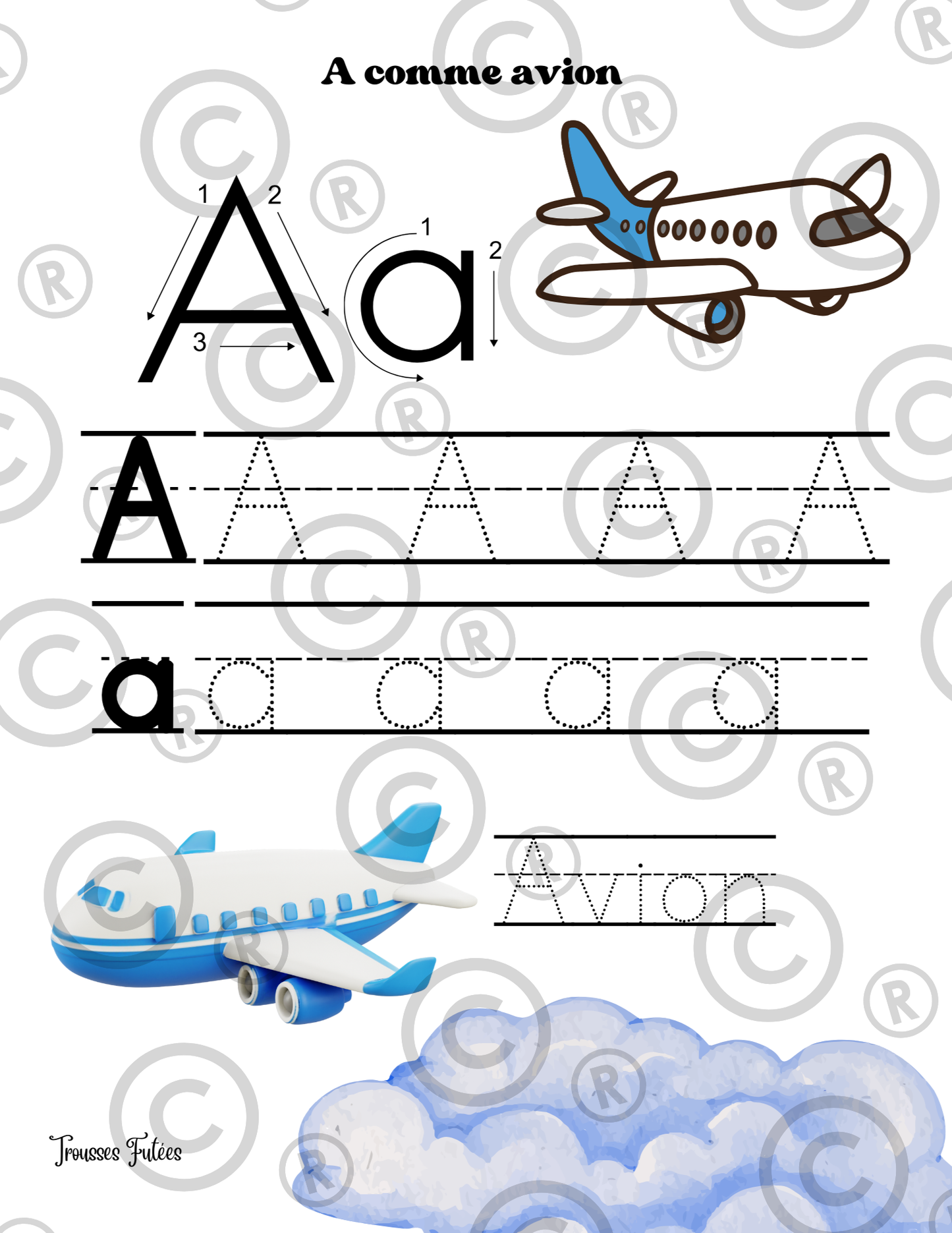 Trousse éducative Les moyens de transport- Activités imprimables 1-5 ans (PDF)