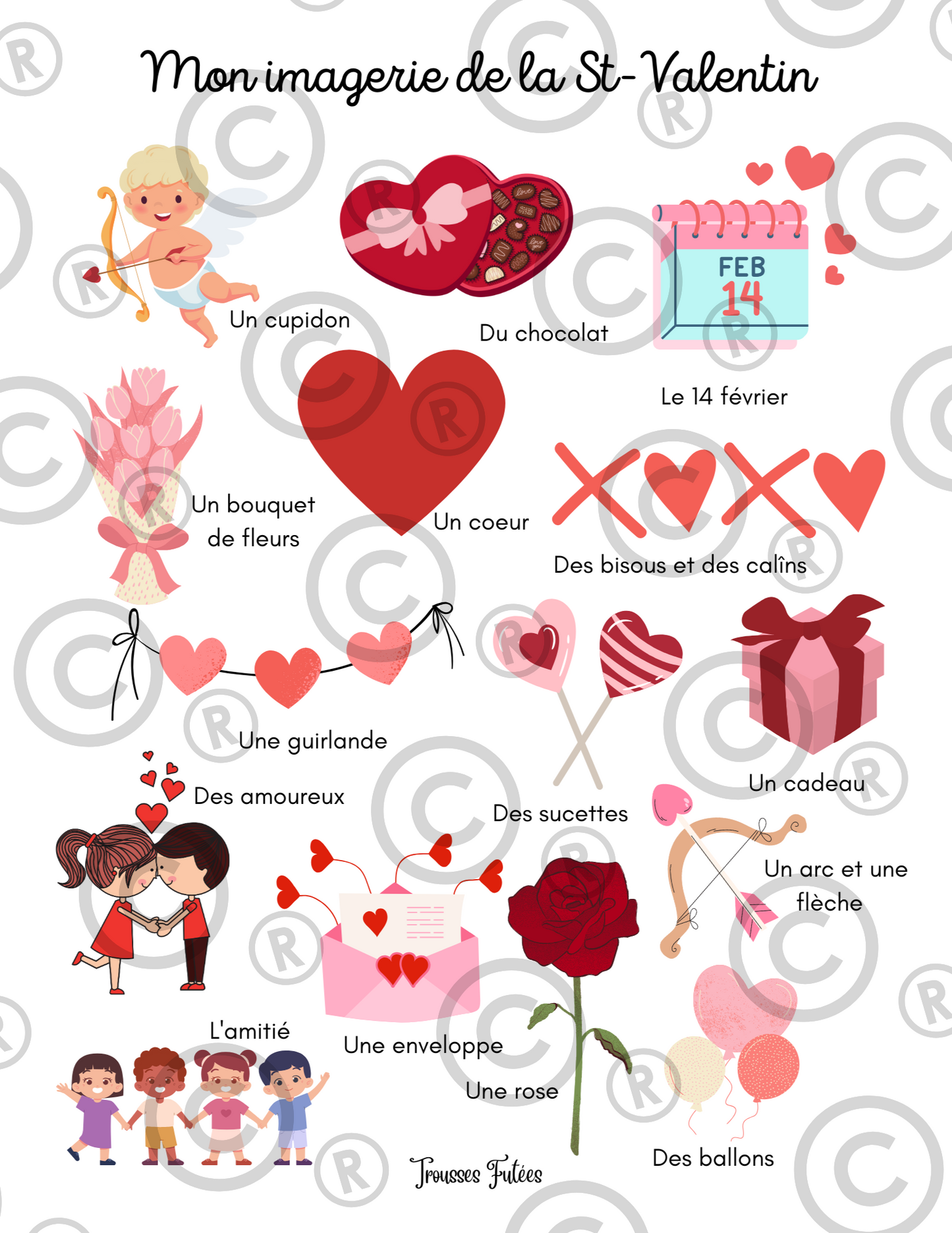 La Saint-Valentin - 60 pages