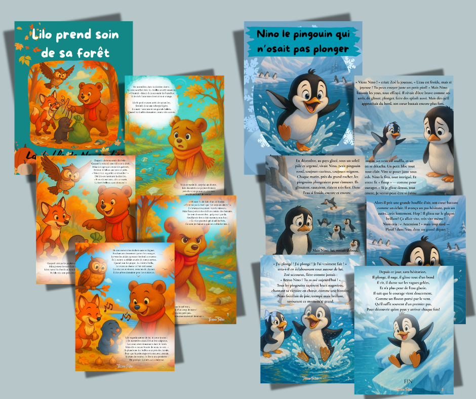 12 histoires pour tout-petits (Tome I) - Histoire pour enfant format numérique