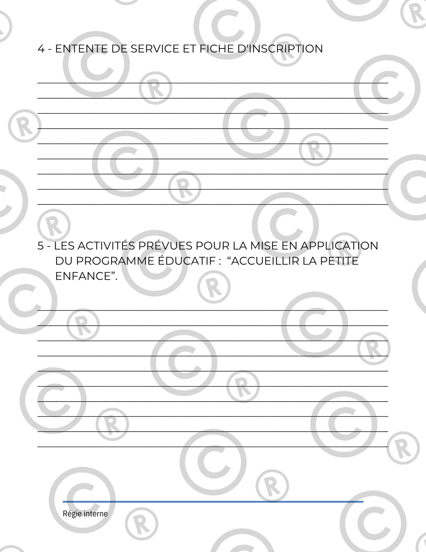 La trousse de la rentrée (pour l'éducatrice) - 76 pages