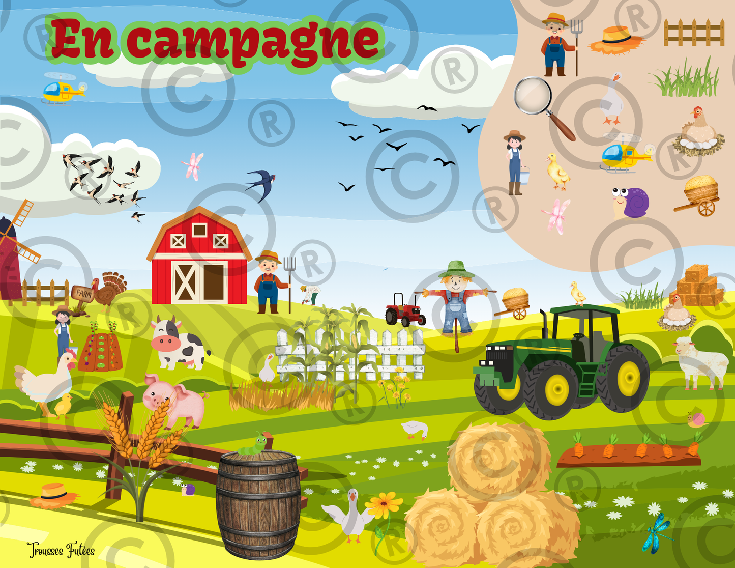 Mini trousse des Cherche et Trouve - 12 pages