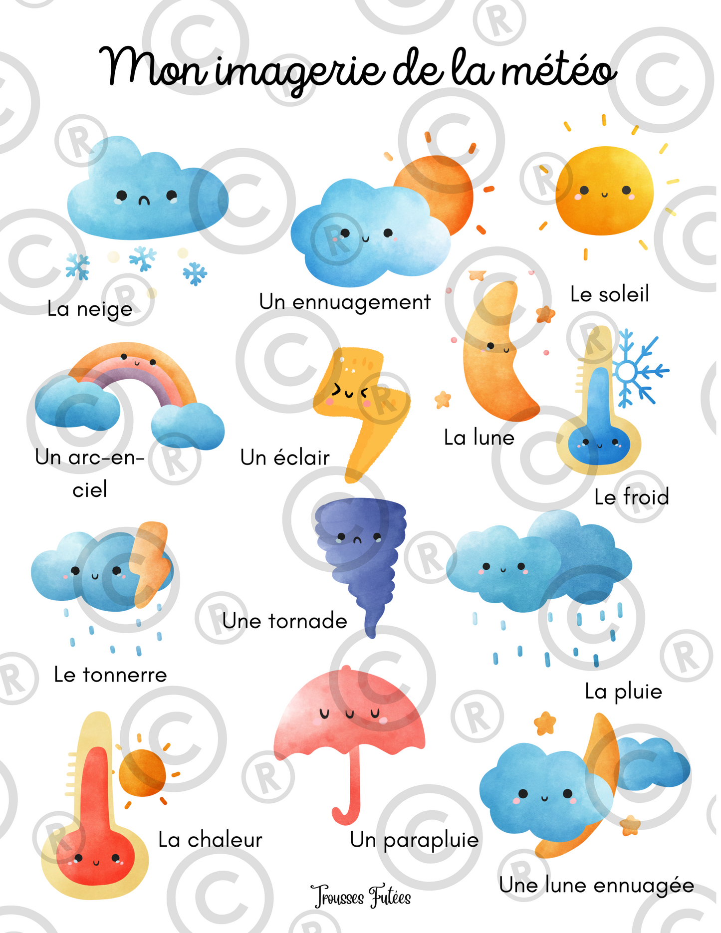 La météo - 35 pages