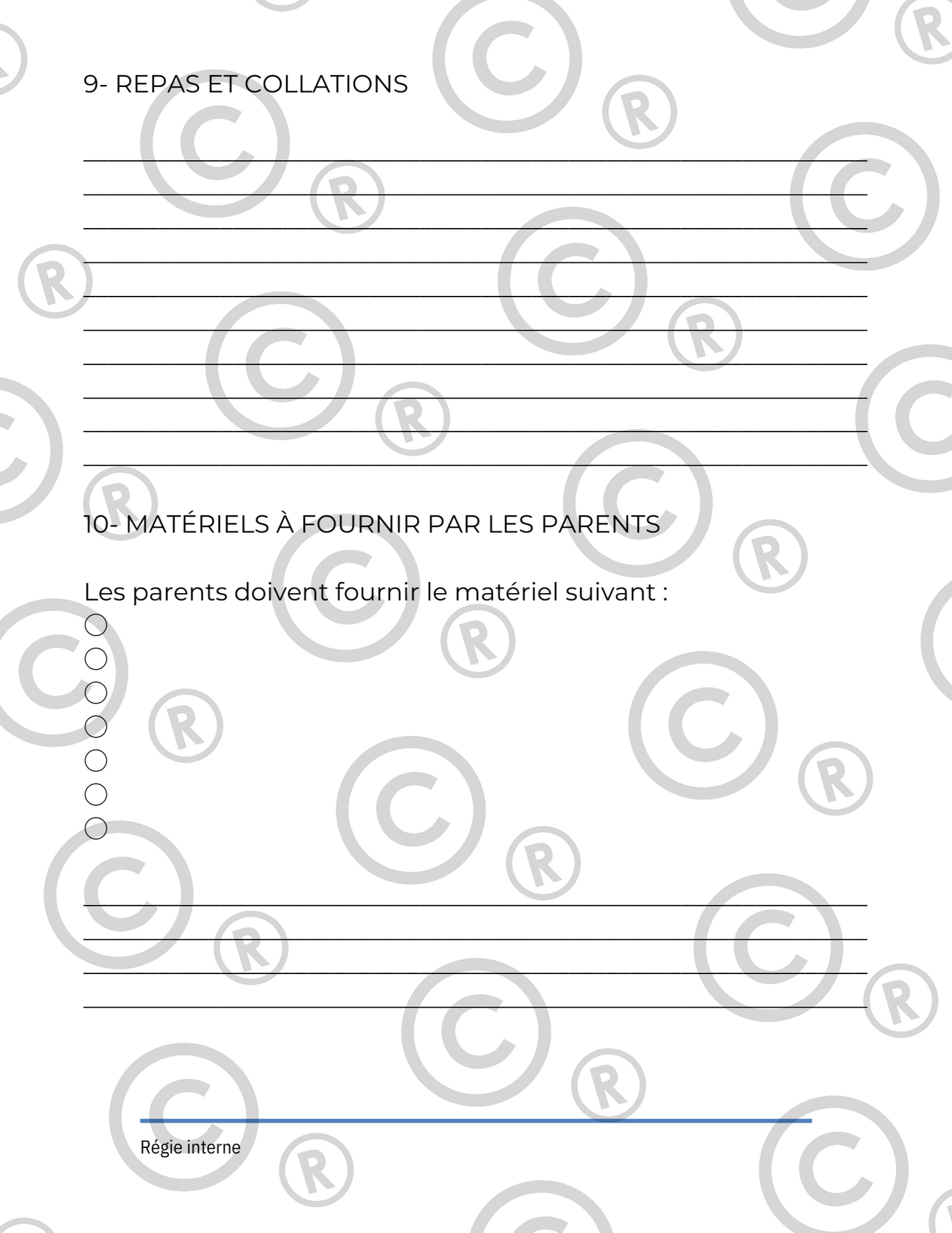 La trousse de la rentrée (pour l'éducatrice) - 76 pages