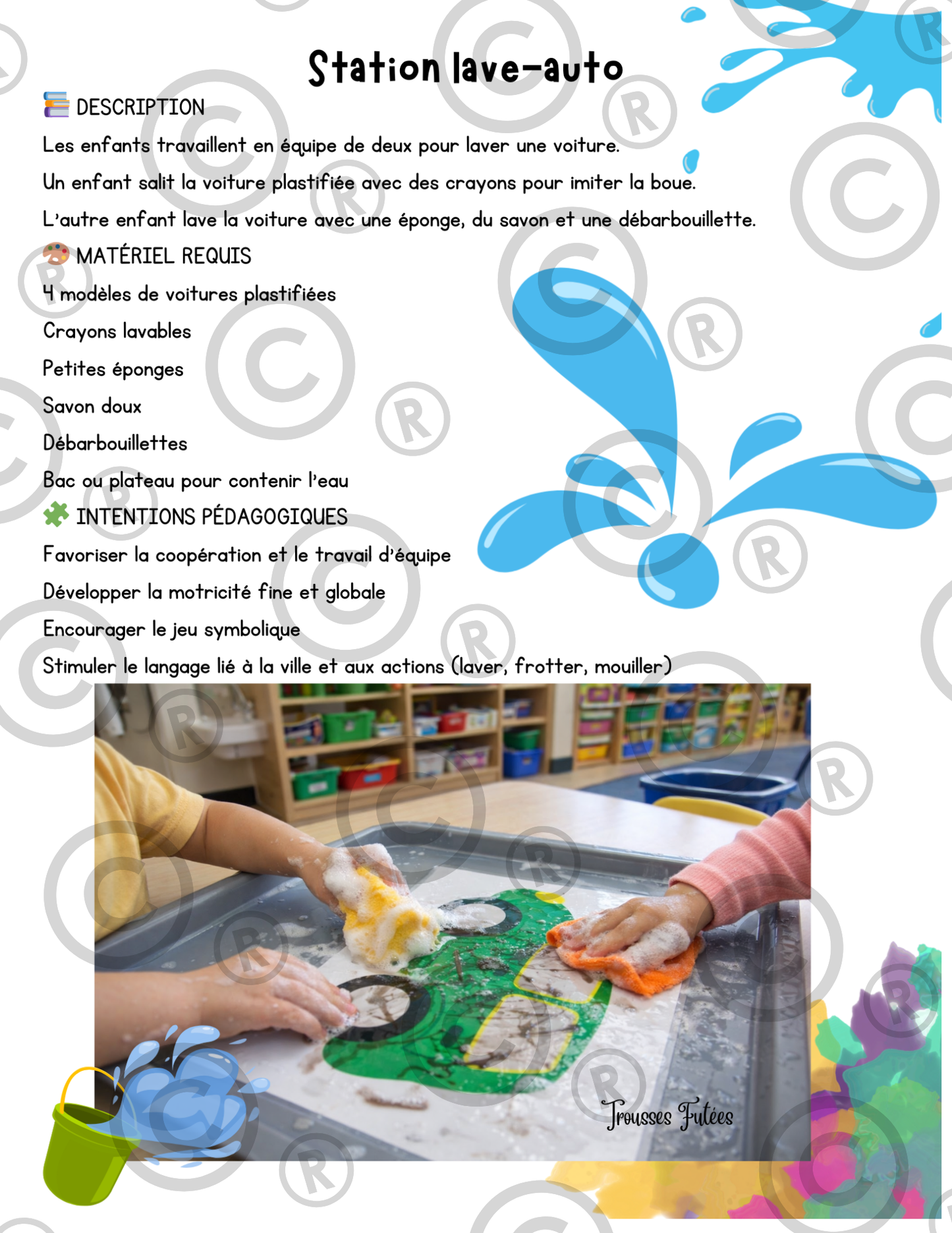 Trousse éducative La Ville PDF - Activités préscolaire/maternelle