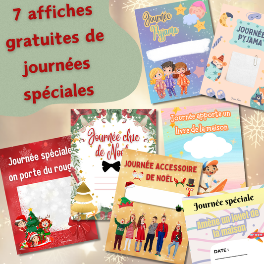 Affiches gratuites de journées spéciales