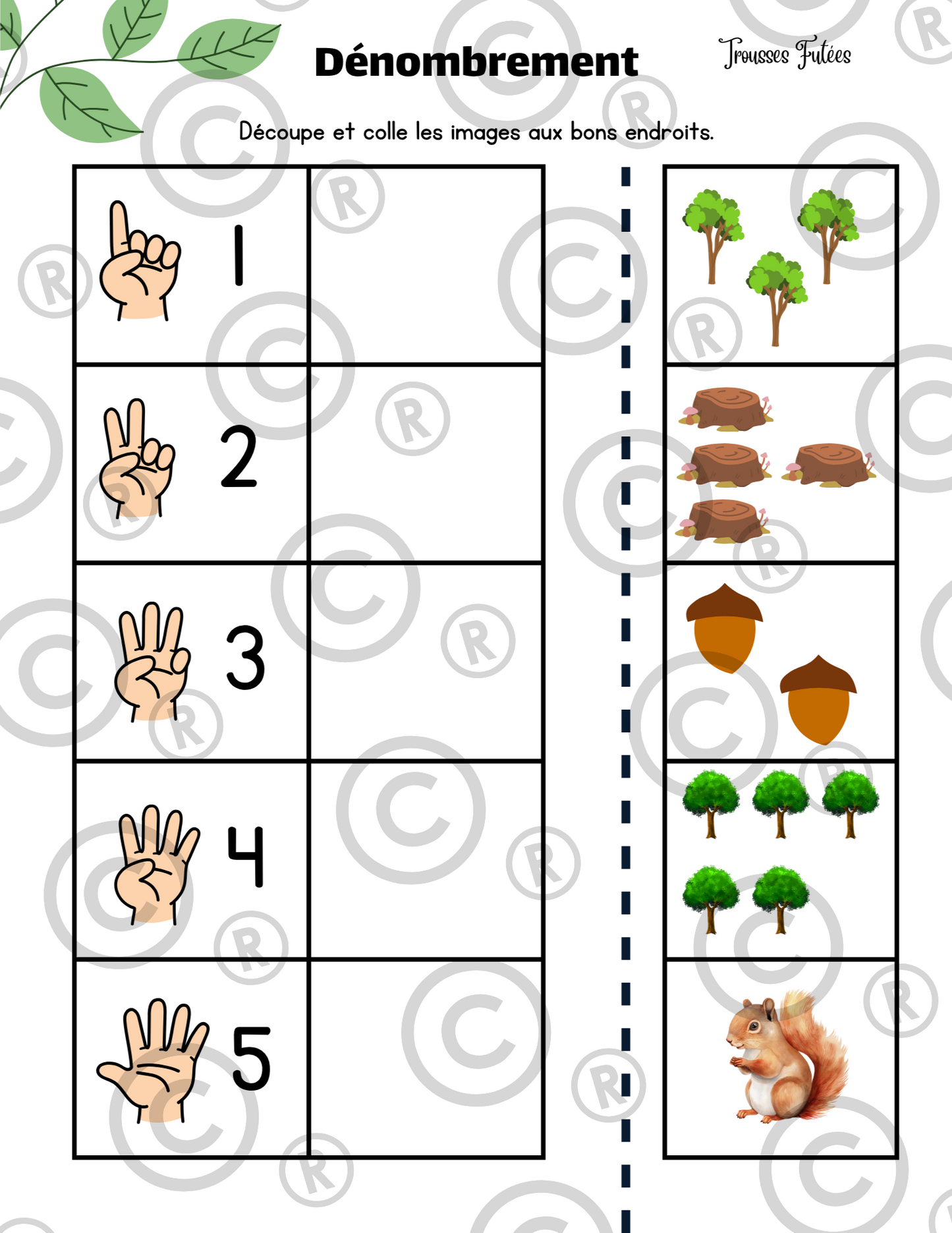 Les arbres - 45 pages