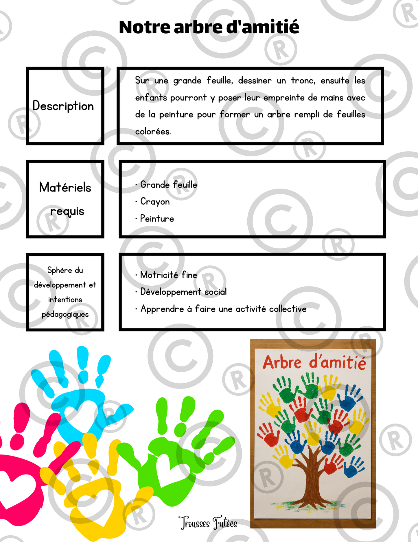 Les arbres - 45 pages