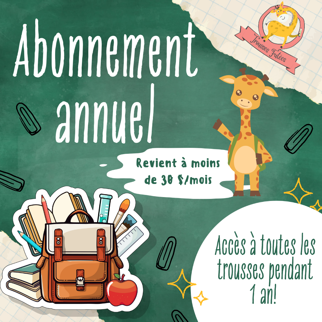 Abonnement annuel