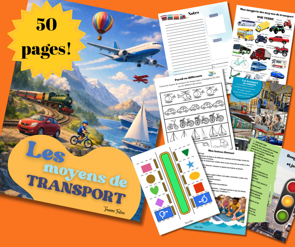 L'Ensemble de trousses éducatives PDF - mois de Mars