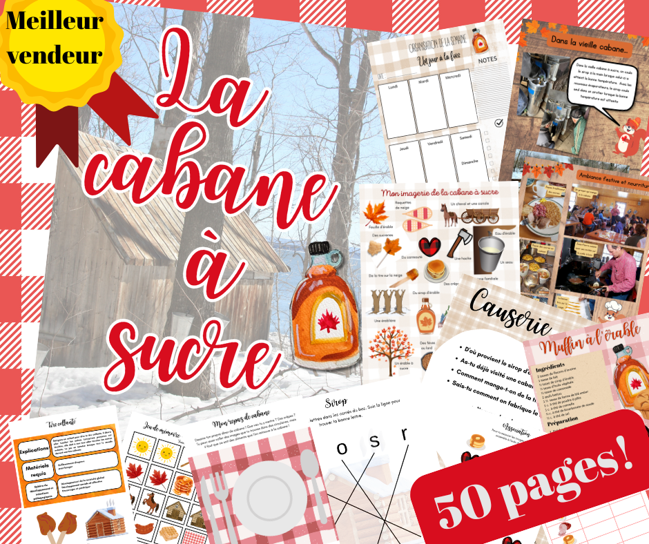 L'Ensemble de trousses éducatives PDF - mois de Mars