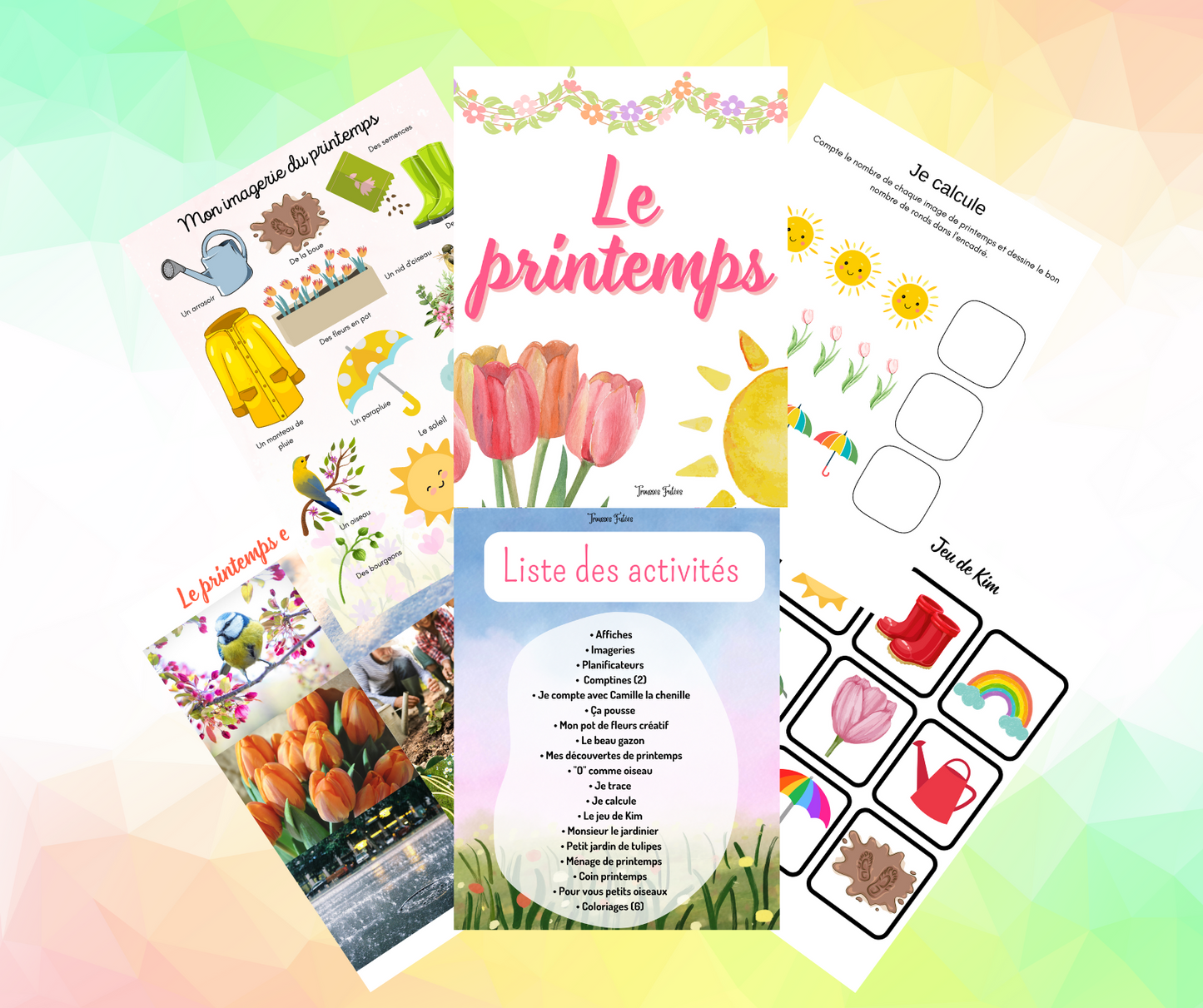 Le printemps - 38 pages