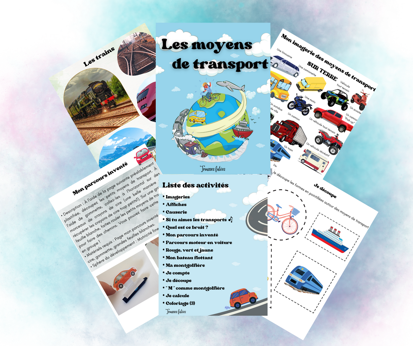 Les moyens de transport - 31 pages