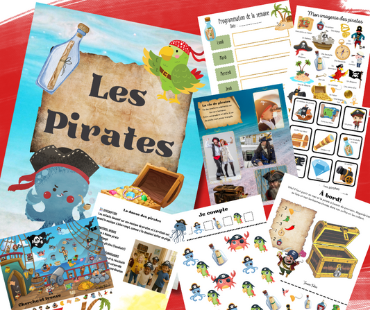 Les pirates - 45 pages
