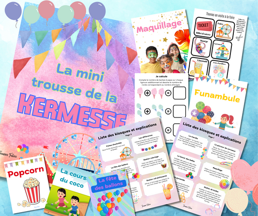 La mini trousse de la Kermesse - 42 pages