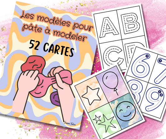 52 modèles d'apprentissage par la pâte à modeler