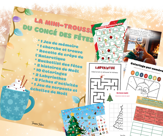 Mini trousse du Congé Des Fêtes -  35 pages