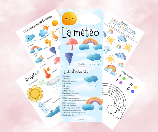 La météo - 35 pages