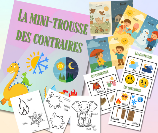 La mini-trousse des contraires - 20 pages