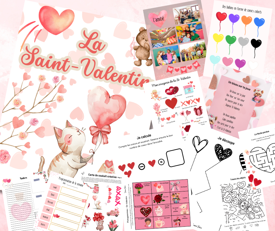 La Saint-Valentin - 60 pages