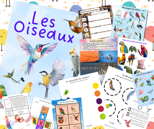 Les oiseaux - 40 pages