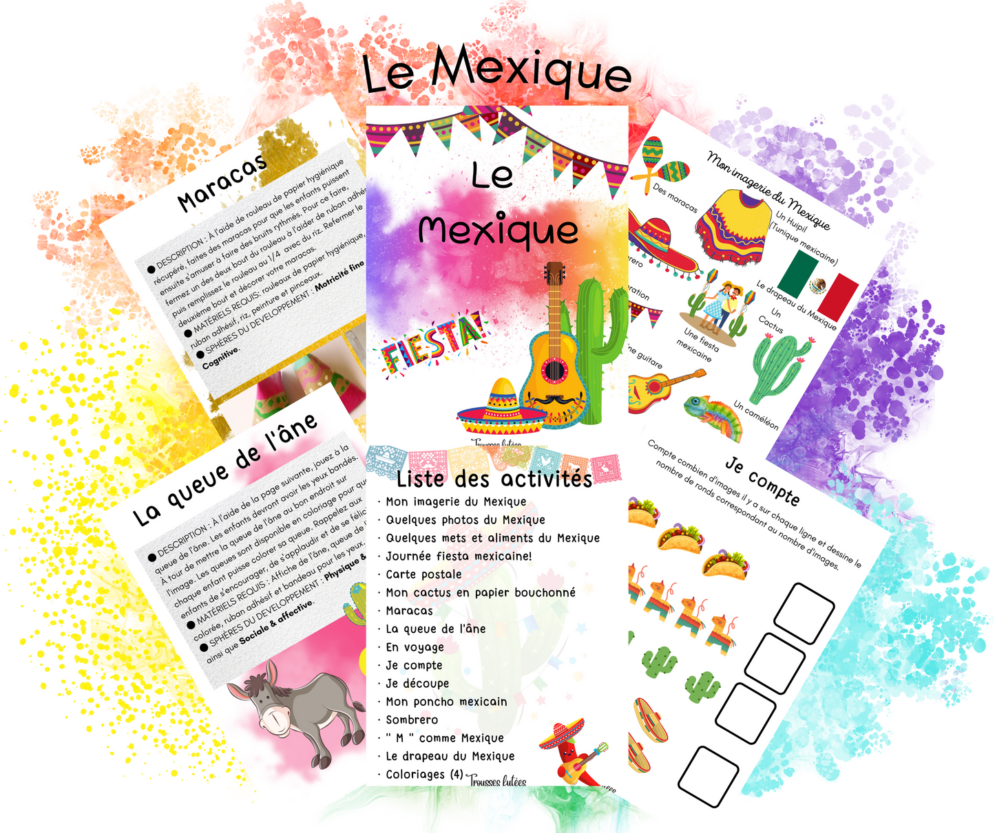 Le Mexique - 30 pages