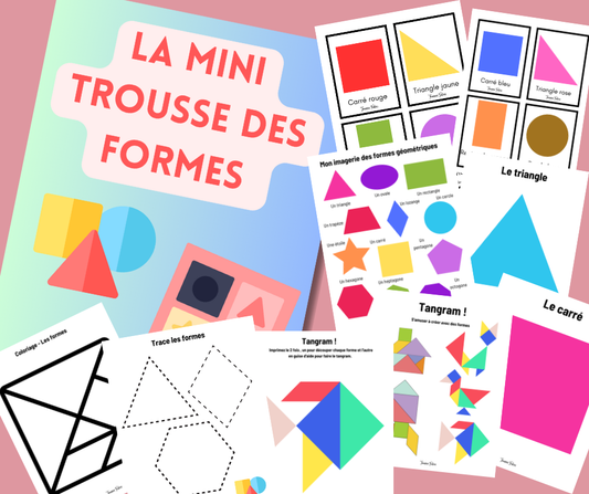 Les formes - 28 pages