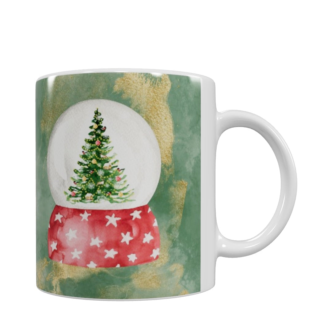 Tasse - Maman, éducatrice, enseignante sous le charme de Noël - Modèle 1