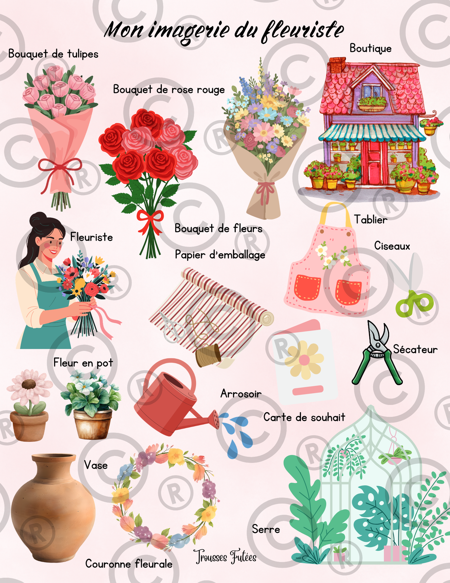 Trousse éducative Les fleurs  - PDF - Activités préscolaire-maternelle