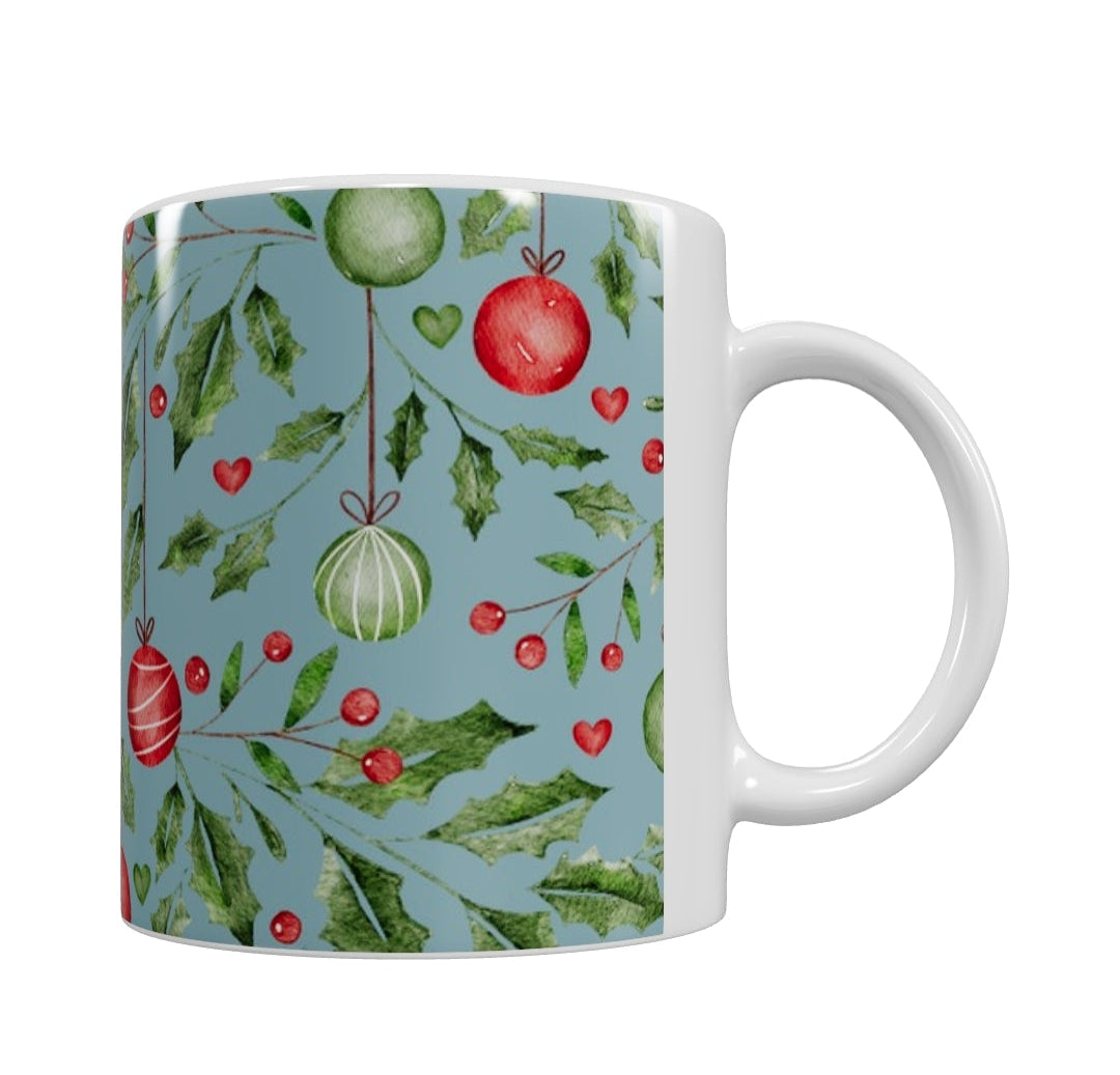Tasse - Maman, éducatrice, enseignante sous le charme de Noël - Modèle 2