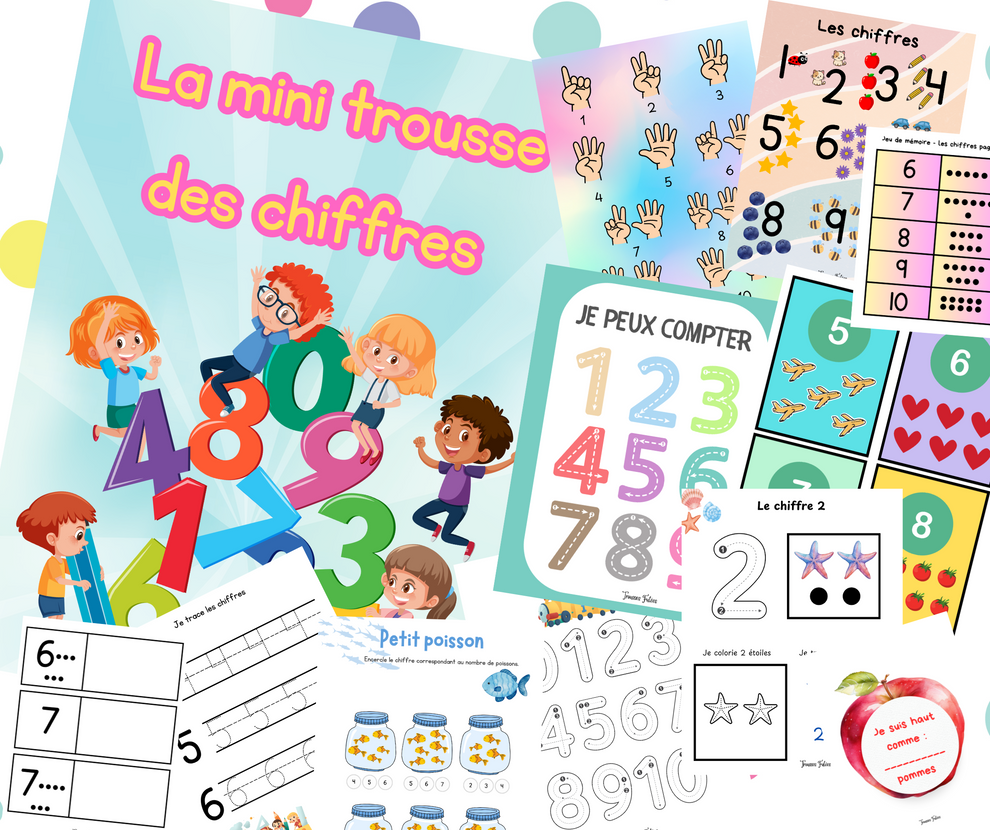 Trio j'apprends - trousses éducatives PDF pour la petite enfance