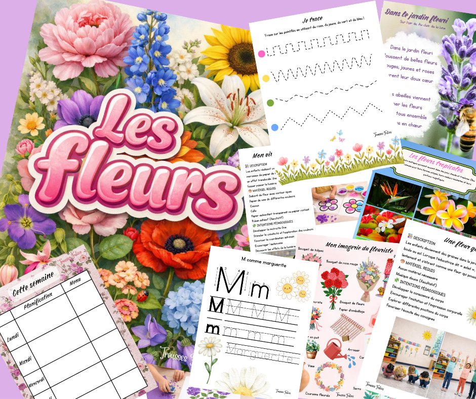 Ensemble de trousses éducatives mai - PDF - Activités imprimables préscolaire-maternelle
