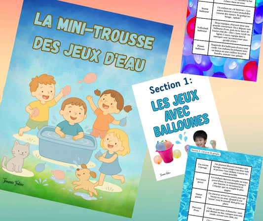 Mini-trousse des jeux d'eau