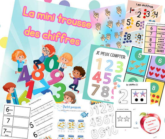 Mini trousse des Chiffres - 37 pages